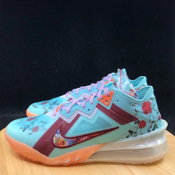 Nike LeBron XVIII 18 Low Mimi Plange Daughters Floral CV7562 400 Mens Sizes - Picture 7 of 10